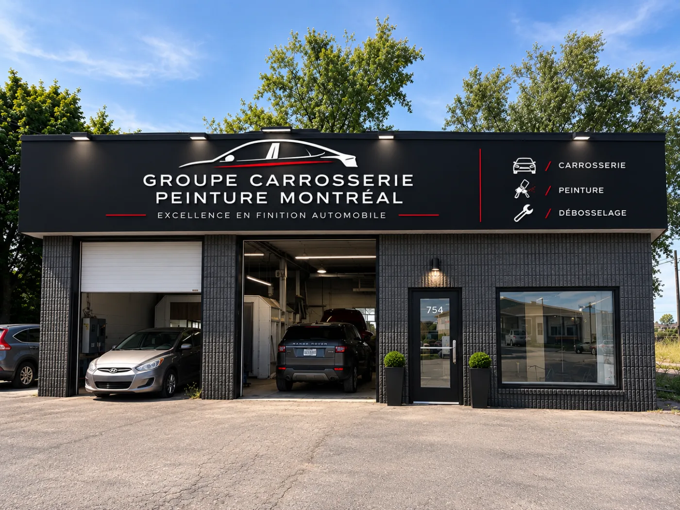 Atelier Groupe Carrosserie Peinture Montréal, 754 Rang Saint-Régis